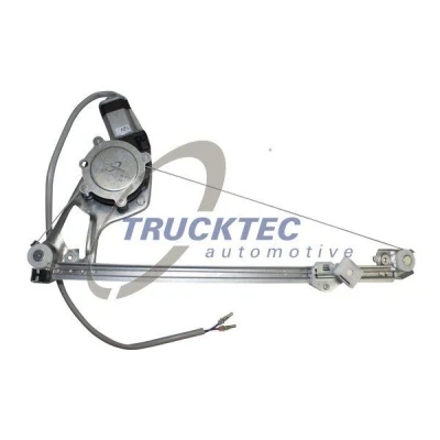Kuva Trucktec Automotive Lasinnostin Taakse, vasen Sähköinen 02.53.080 MERCEDES BENZ: W124 Sedan, E sarja Sedan