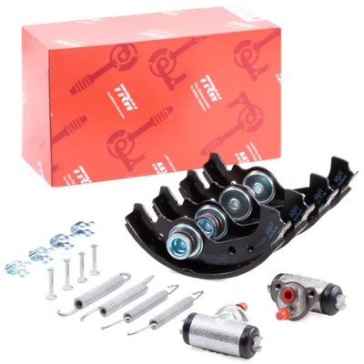 Kuva TRW BK1726 Jarrukenkäsarja, Rumpujarru Pyörän jarrun sylinterillä Brake Kit FIAT: Uno Hatchback