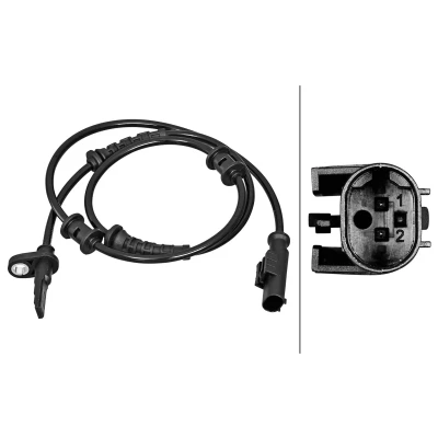 Kuva HELLA 6PU 358 217 261 ABS anturi Hall 2 885 PEUGEOT: Boxer Bussi, FIAT: Ducato III Van