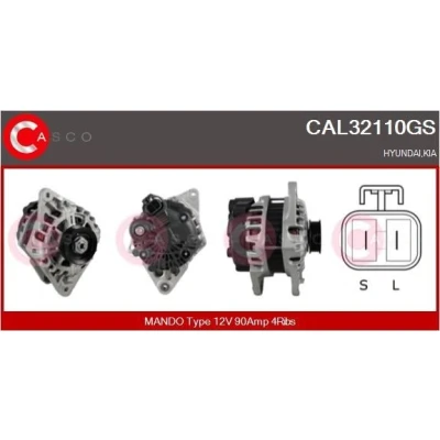 Kuva CASCO CAL15127AS Laturi 12V 150A BMW: 5 Sedan, Touring, 7, OPEL: Omega B Caravan