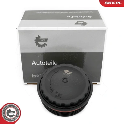 Kuva Kansi, öljynsuodatinpesä FORD, NISSAN, OPEL, RENAULT OE 1119595, 1203004, 1513400QAA