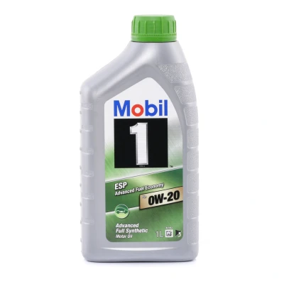 Kuva Mobil ESP x2 0W 20 1l Moottoriöljy 153439 TOYOTA: Auris Farmari, Avensis II Station Wagon, III VOLKSWAGEN: Polo V Hatchback