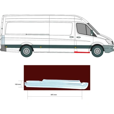 Kuva Kynnyspelti, Oikea MERCEDES BENZ, VW OE