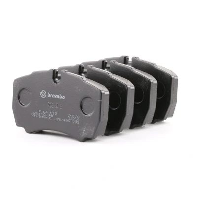 Kuva BREMBO P A6 023 Jarrupalat Kulumisenilmaisemelle Jarrusatulan ruuveilla Ilman tarvikkeita IVECO: DAILY 6 , V Van / Farmari, 4 Kasten/Kombi