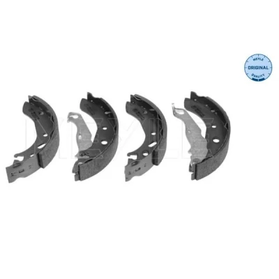 Kuva MEYLE 714 042 1001 Jarrukengät Taka akseli 180 32 Ilman jousta, Vivulla ORIGINAL Quality FORD: FIESTA 4