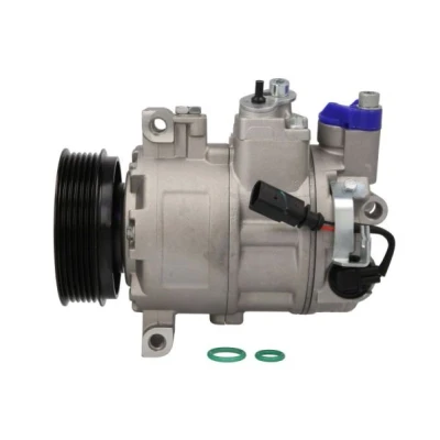 Kuva THERMOTEC KTT090118 Ilmastoinnin Kompressori 6SEU14C 12 PAG 46 R 134a Tiivisterenkaalla AUDI: A4 B7 Sedan, A6 C6 Avant, B6 Avant