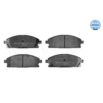 Kuva MEYLE 025 234 2016/W Jarrupalat ORIGINAL Quality Etuakseli akustisella kulumavaroittimella Huudonvaimennuspellillä NISSAN: X Trail, INFINITI: Q45 II