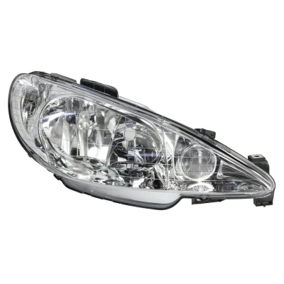 Kuva TYC 20 6155 05 2 Ajovaloumpio Oikea H7/H7 Oikeanpuoleiselle liikenteelle Ilman sähkömoottoria PEUGEOT: 206 Hatchback