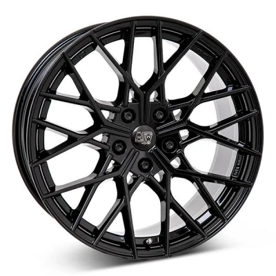 Kuva MSW 74 Gloss Black Polished 9x20 5/112 ET35 B73.1