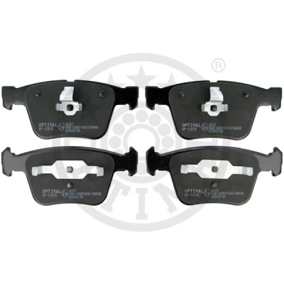 Kuva OPTIMAL BP 12876 Jarrupalat Taka akseli Kulumisenilmaisemelle, Ilman kulumisenilmaisinta MERCEDES BENZ: ML sarja, S sarja Sedan, R