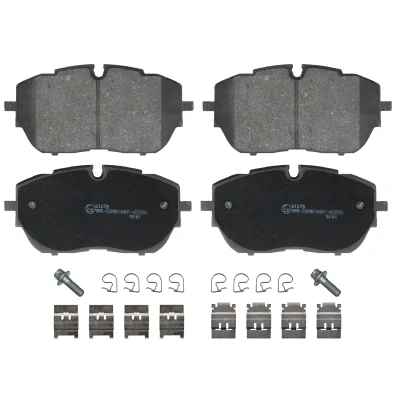 Kuva BLUE PRINT ADP154257 Jarrupalat Etuakseli Kulumisenilmaisemelle Kiinnitysmateriaalilla PEUGEOT: 308 I Hatchback, 3008 II SUV, SW 2