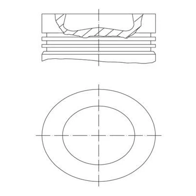Kuva Mäntä MAHLE ORIGINAL 028 PI 00139 001