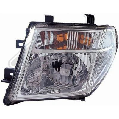 Kuva DIEDERICHS 6084081 Ajovaloumpio Vasen H4 ilman valokorkeussäätimen moottoria NISSAN: Pathfinder 3