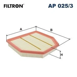 Kuva FILTRON AP 025/3 Ilmansuodatin 37,5 214 236 Suodatinpanos BMW: 5 Sedan, 3 4 Coupe