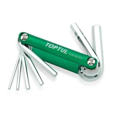 Kuva TOPTUL AGFH0701 Kulmaruuviväänninsarja H1, H2.5, H3, H4, H5, H6, H8, H10 8