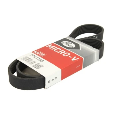 Kuva GATES 7PK1165 Moniurahihna 1165 7 Polyesteri, EPDM (eteenipropeeni dieeni kumi) FleetRunner Micro V NISSAN: MICRA 4, Note II Hatchback