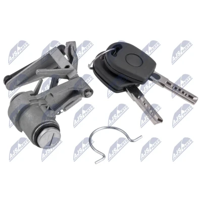 Kuva Lukkosylinterin sarja, Tavarasäiliön kansi VW POLO OE 6Q6827297G, 6Q6827565E