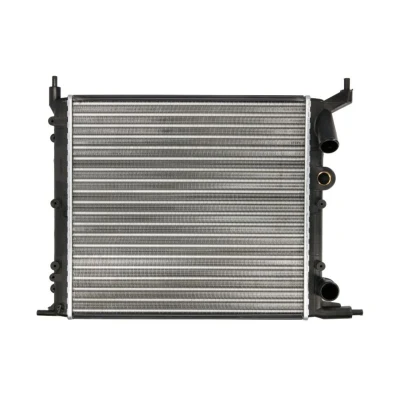 Kuva THERMOTEC D7R013TT Jäähdytin Alumiini, Muovi Autoihin ilman ilmastointilaitetta 378 390 23 Käsivaihteisto Jäähdytysrivat mekaan. kiinnitetyt