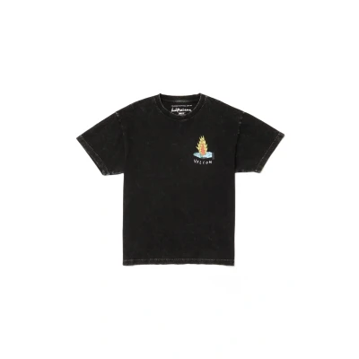 Kuva Volcom BOB Mollema Printtipaita lapsille, Koko: 122 128, Washed black