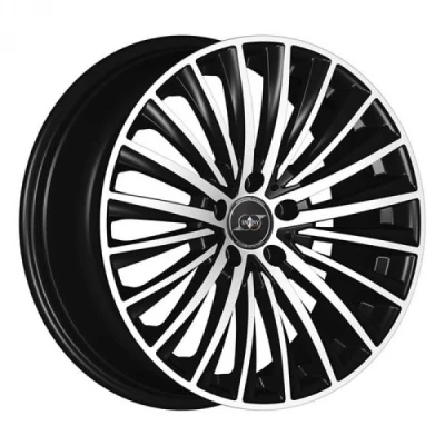 Kuva Infiny Individual Vector Shiny Black Machined Face 8/19 5/112 ET45 B66