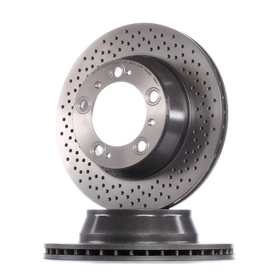 Kuva BREMBO COATED DISC LINE 09.6665.11 Jarrulevyt 299 24 5 rei&#039;itetty/tuuletettu sisältä pinnoitettu hiiliteräs Ruuveilla PORSCHE: 911 Coupe