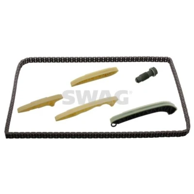 Kuva SWAG 99 13 0330 Jakoketjusarja Kaksoisketju, Ketju koteloitu MERCEDES BENZ: C sarja T modell, Sedan, S Sedan