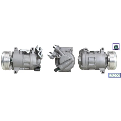 Kuva LUCAS ACP01577 Ilmastoinnin Kompressori PAG 46 YF R 134a, 1234yf Tiivisteillä CITROËN: C4 Grand Picasso 2