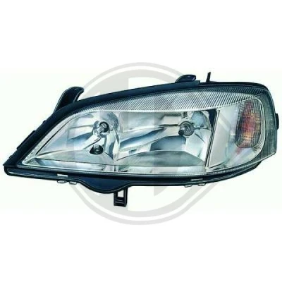 Kuva DIEDERICHS 1805083 Ajovaloumpio Vasen H7, H7/HB3, HB3 OPEL: Astra G CC, Sedan, Caravan