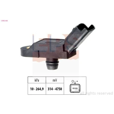 Kuva EPS 1.993.164 Paineilma Anturi, Korkeus Made in Italy OE Equivalent