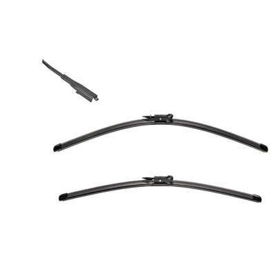 Kuva Pyyhkijänsulka Valeo Silencio X.trm, Flat Blade Set 574389 Edessä Rungottomat Top Lock FORD: Kuga Mk3, LAND ROVER: Freelander 2 SUV