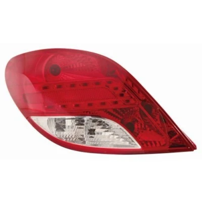 Kuva ABAKUS 550 1957L UE Takavalot Vasen PY21W, P21W, R10W Ilman lampun kantaa, polttimoa PEUGEOT: 207 Hatchback