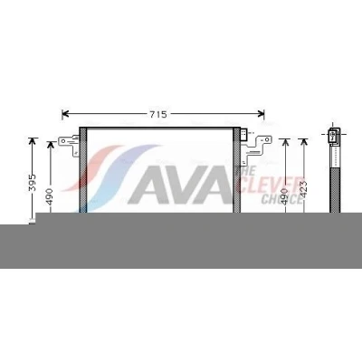 Kuva Ava Quality Cooling MS5270 Lauhdutin, ilmastointilaite