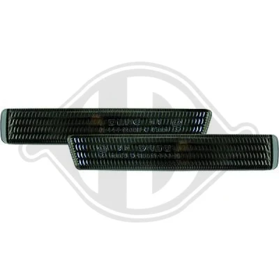 Kuva DIEDERICHS HD Tuning 1242179 Vilkku musta asennus sivulle, Eteen, vasen WY5W BMW: 7