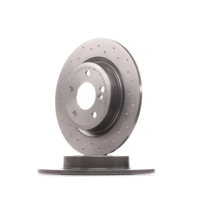 Kuva BREMBO XTRA LINE 08.B348.4X Jarrulevyt 295 10 5 täysi, reijitetty pinnoitettu hiiliteräs Ruuveilla MERCEDES BENZ: GLA, B sarja, CLA Coupe