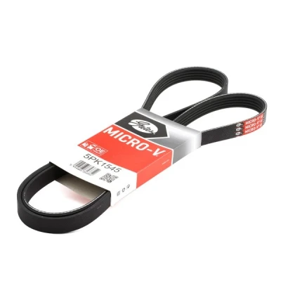 Kuva GATES 5PK1545 Moniurahihna 1545 5 Polyesteri, EPDM (eteenipropeeni dieeni kumi) FleetRunner Micro V OPEL: Astra H Caravan, G CC, Vectra C CC