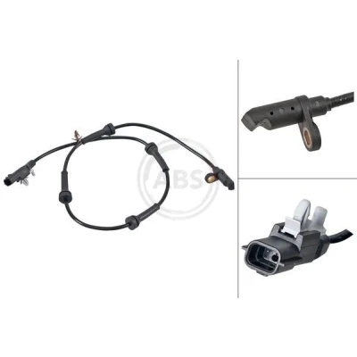 Kuva Tunnistin, kiertonopeus, Taka akseli NISSAN QASHQAI SUV II, X TRAIL III, VAN OE 479004CE4A
