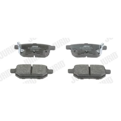 Kuva JURID 572591J Jarrupalat akustisella kulumavaroittimella TOYOTA: Corolla X Sedan, Yaris II Hatchback, Auris Hatchback