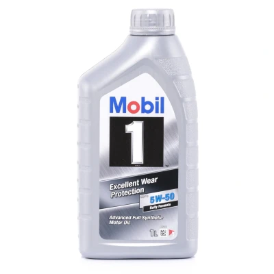 Kuva Mobil 1 FS X2 5W 50 1l Moottoriöljy 153634 MERCEDES BENZ: Sprinter 3.5 T Bussi, C sarja modell, E Sedan, TOYOTA: Yaris III Hatchback