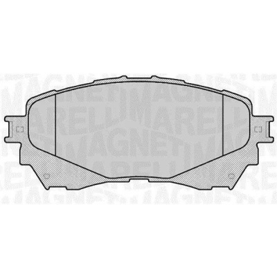 Kuva MAGNETI MARELLI 363916060677 Jarrupalat kulumisvaroitinkoskettimella MAZDA: 6 Farmari, Sedan