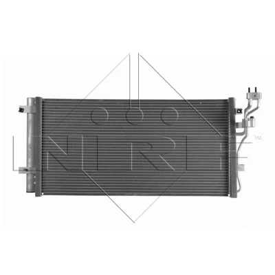 Kuva NRF Easy Fit 350003 Ilmastoinnin Lauhdutin Vedenerottimella, Tiivisterenkaalla 12,9 9,3 Alumiini 665 KIA: Magentis II