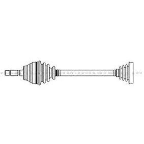 Kuva METELLI 17 0434 Vetoakseli 736 81