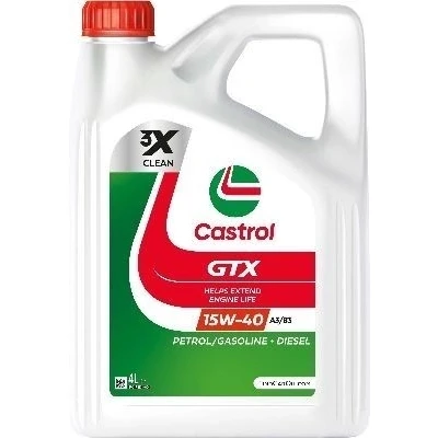 Kuva Castrol GTX A3/B3 15W 40 4l Moottoriöljy 15F628 VOLKSWAGEN: Passat B6 Variant, Transporter 5, Multivan 5 (7HM, MERCEDES BENZ: E sarja Sedan