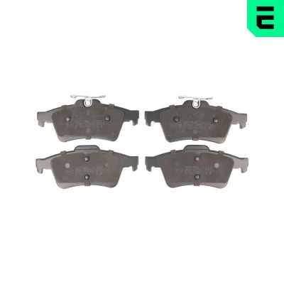 Kuva OPTIMAL BP 12352 Jarrupalat Taka akseli Ilman kulumisenilmaisinta FORD: Focus 2 Kombi, 2, KUGA VOLVO: V50, V40 Hatchback, S40 II