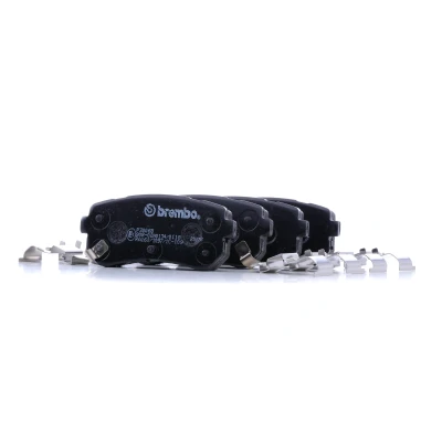 Kuva BREMBO P 30 068 Jarrupalat akustisella kulumavaroittimella Tarvikkeilla KIA: Picanto II, Sportage IV, Optima / K5 Sedan, HYUNDAI: Tucson, Creta I SUV