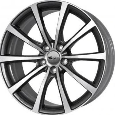 Kuva Brock B32 Titanium Full Polish 7.5x19 5/112 ET43 B57.1