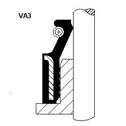 Kuva CORTECO 49472905 Tiiviste, Venttiilivarsi 8 FORD: Sierra Mk1 Hatchback