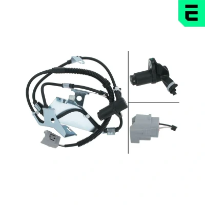 Kuva Tunnistin, kiertonopeus, Etuakseli, vasen Lexus Lx, Toyota Land cruiser 100 OE 89543 60010
