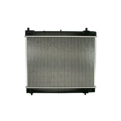 Kuva THERMOTEC D72049TT Jäähdytin Alumiini ajoneuvoille ilmastointilaitteella tai ilman 350 478 16 Käsivaihteisto Jäähdytysrivat juotetut