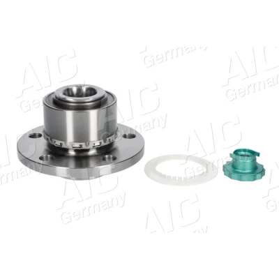 Kuva AIC 54086 Pyöränlaakerit Etuakseli, vasen, oikea sisäänrakennetulla magneetti sensorirenkaalla, mutterilla, Pyörännavalla 126mm
