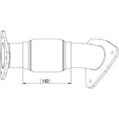 Kuva DINEX 29299 Pakoputki 380 160 Euro 5 150